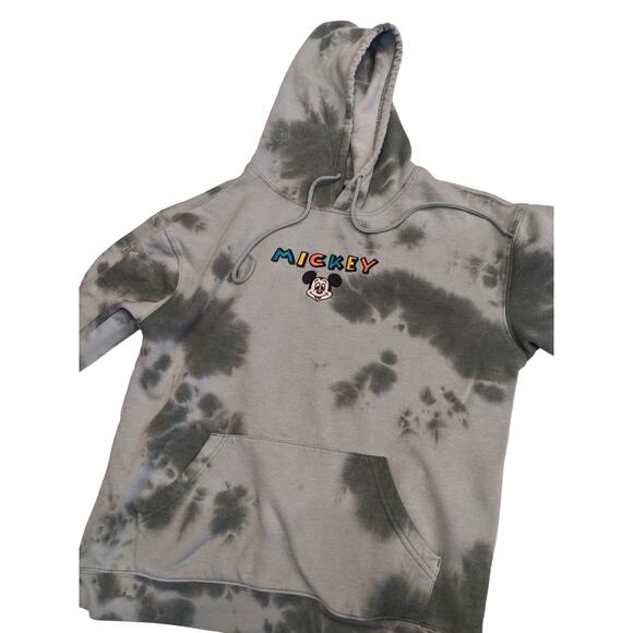 Disney Mickey Mouse Hoodie Sweatshirt Women Medium Cozy Pullover Kangaroo Pocket - Picture 11 of 11